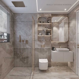 Bathroom Interior Design in Vishnu Garden